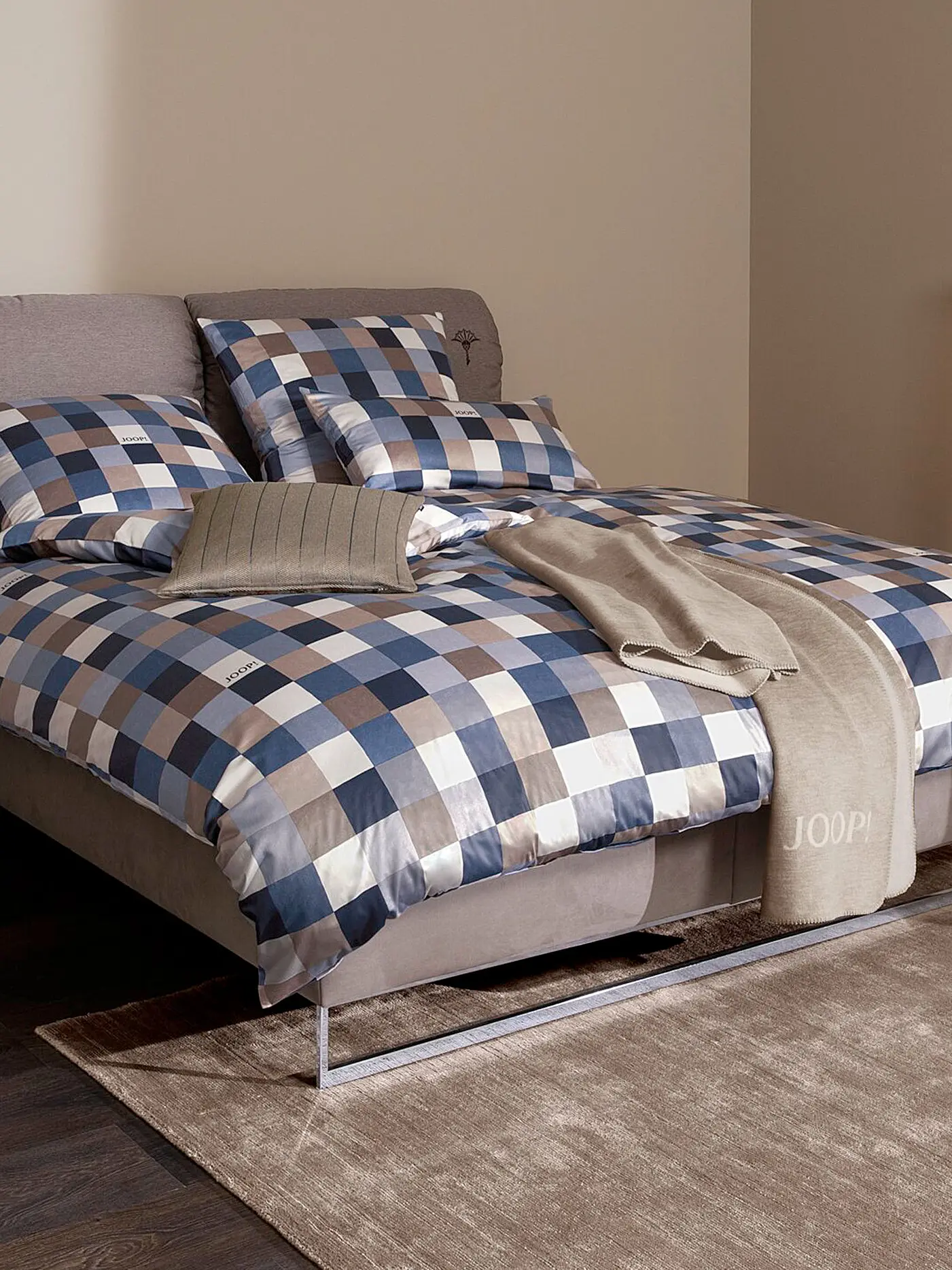 JOOP | Satin Bettwäsche Mosaic 70x90cm / 140x200cm | 